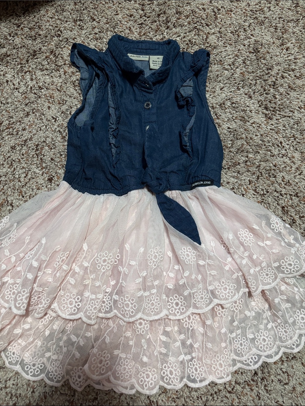 Calvin Klein girls dress